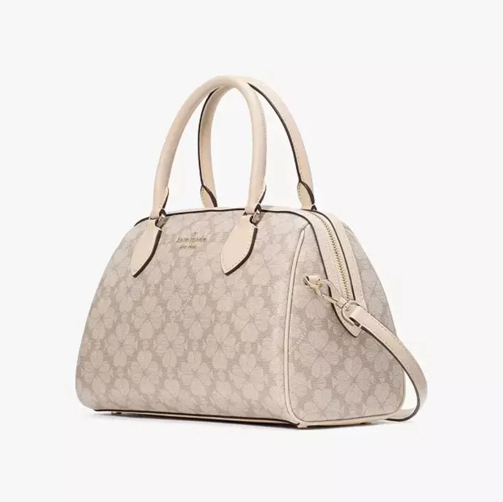 $100:Kate Spade Signature Spade Flower Large Dolly Duffle Crossbody - Picture 12 of 13